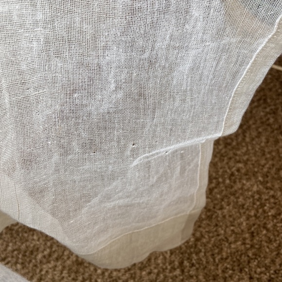 West Elm - Beige Linen Curtain Panels - 48” x 108” (2 panels) - Picture 10 of 11